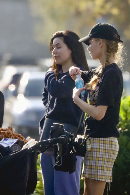MIRANDA COSGROVE Out at a Zoo with Friend in Los Angeles 03/23/2024
