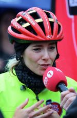 MOLLIE KING Completes Day 2 of Her 500K 5 Day Cycle Ride in Aid of Red Nose Day 03/12/2024
