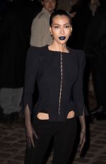 MOLLY CHIANG at Mugler Womenswear Fall/Winter 2024-2025 Show at Paris Fashion Week 03/03/2024