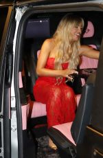 MOLLY SMITH and Tom Clare Arrives at Molly Smith Boohoo Launch at Fenix in Manchester 03/27/2024