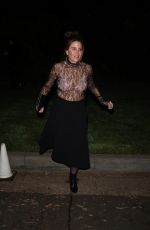MONICA LEWINSKY Arrives at at Pre-Oscars WME Party 03/08/2024