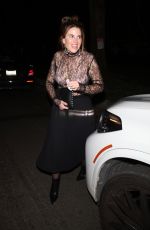 MONICA LEWINSKY Arrives at at Pre-Oscars WME Party 03/08/2024