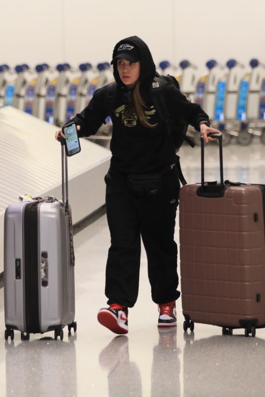 MORGAN WADE Arrives in Los Angeles 03/07/2024