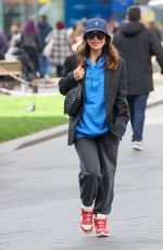 MYLEENE KLASS Arrives at at Smooth Radio n London 03/23/2024