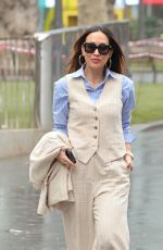MYLEENE KLASS Arrives at Smooth Radio in London 02/29/2024
