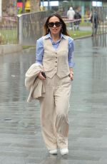 MYLEENE KLASS Arrives at Smooth Radio in London 02/29/2024