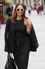 MYLEENE KLASS Arrives at Smooth Radio in London 03/28/2024