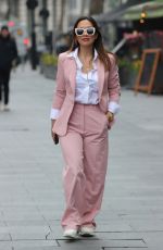MYLEENE KLASS Arrives at Smooth Radio Studio in London 03/07/2024