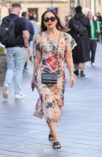 MYLEENE KLASS Arrives at Smooth Radio Studio in London 03/30/2024