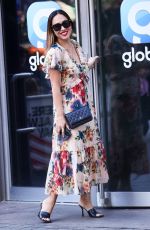MYLEENE KLASS Arrives at Smooth Radio Studio in London 03/30/2024