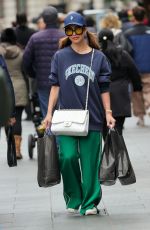 MYLEENE KLASS Leaves Smooth Radio in London 03/09/2024