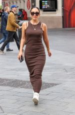 MYLEENE KLASS Leaves Smooth Radio in London 03/15/2024