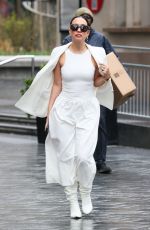 MYLEENE KLASS Leaves Smooth Radio in London 03/29/2024