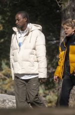 NAJWA NIMRI and Jose Mendes Vieira Out in Madrid 03/07/2024