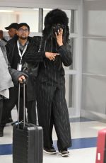 NAOMI CAMPBELL Arrives at JFK Airport in New York 03/06/2024