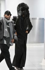 NAOMI CAMPBELL Arrives at JFK Airport in New York 03/06/2024