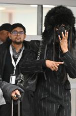 NAOMI CAMPBELL Arrives at JFK Airport in New York 03/06/2024