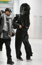 NAOMI CAMPBELL Arrives at JFK Airport in New York 03/06/2024