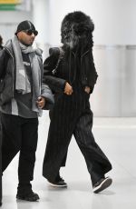 NAOMI CAMPBELL Arrives at JFK Airport in New York 03/06/2024