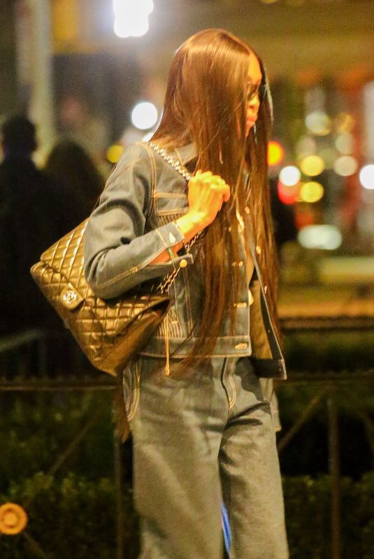 NAOMI CAMPBELL Arrives Back at Her Hotel in New York 03/11/2024