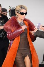 NAOMI SCOTT on the Set of Too Much For One Heart in New York 03/12/2024