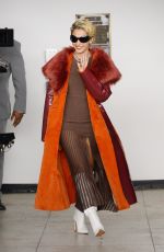 NAOMI SCOTT on the Set of Too Much For One Heart in New York 03/12/2024
