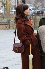 NAOMI WATSS and CARLA GUGINO Reshoot Scene for The Friend in Downtown Manhattan 03/18/2024