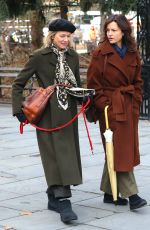 NAOMI WATSS and CARLA GUGINO Reshoot Scene for The Friend in Downtown Manhattan 03/18/2024