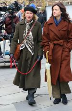 NAOMI WATSS and CARLA GUGINO Reshoot Scene for The Friend in Downtown Manhattan 03/18/2024