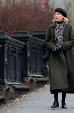 NAOMI WATTS on the Set of The Friend in Brooklyn 03/06/2024