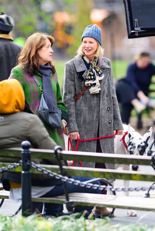 NAOMI WATTS on the Set of The Friend in New York 03/15/2024