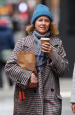 NAOMI WATTS Out for Coffee in New York 03/10/2024
