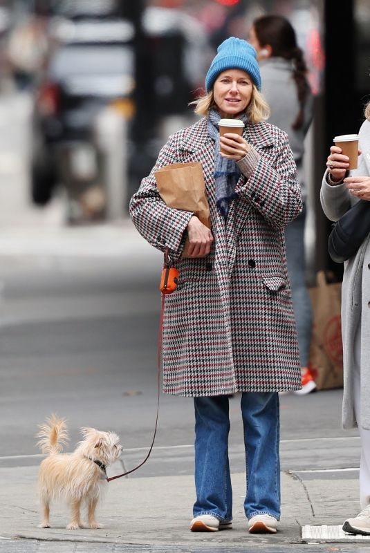 NAOMI WATTS Out for Coffee in New York 03/10/2024