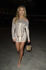 NATALIA ZOPPA Arrives at B Perfect Launch at Kitten Restaurant in Manchester 02/29/2024