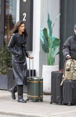 NATALIE KUCKENBURG Arrives at Airport in Toronto 03/17/2024
