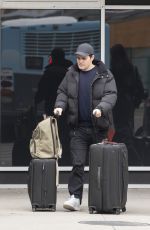 NATALIE KUCKENBURG Arrives at Airport in Toronto 03/17/2024