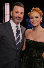 NATHALIE EMMANUEL at Jimmy Kimmel Live 03/12/2024