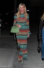 NICKY HILTON Out for Dinner with a Friend at Craig