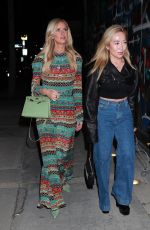 NICKY HILTON Out for Dinner with a Friend at Craig