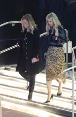 NICKY HILTON Out with Her Parents to Celebrate Mom Kathy