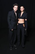 NICOLA PELTZ and Brooklyn Beckham at Mugler RTW Fall/;winter 2024/2025 Collection at Paris Fashion Week 03/03/2024