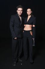 NICOLA PELTZ and Brooklyn Beckham at Mugler RTW Fall/;winter 2024/2025 Collection at Paris Fashion Week 03/03/2024