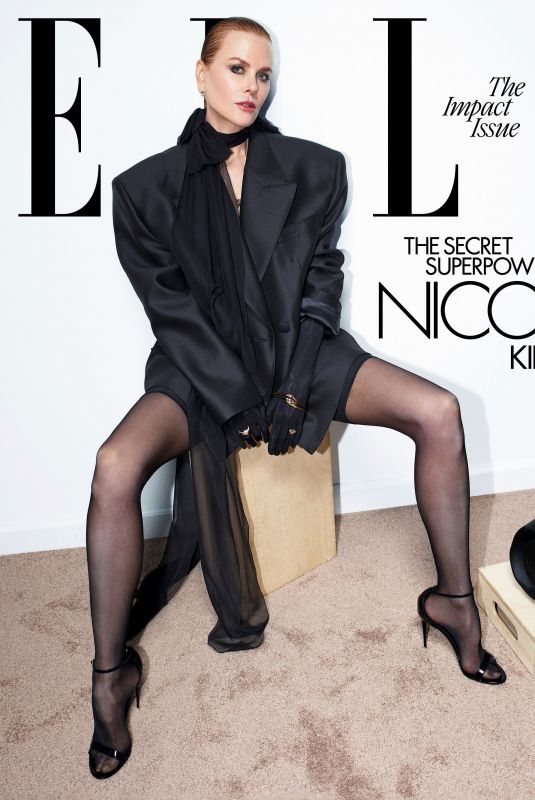 NICOLE KIDMAN for Elle Magazine, April 2024