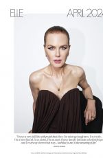 NICOLE KIDMAN in ELLE Magazine, April 2024