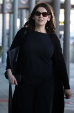 NIGELLA LAWSON Catches Flight Out of Perth Airport in Perth 03/13/2024