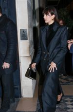 NINA DOBREV Arrives at Costes Hotel in Paris 03/04/2024