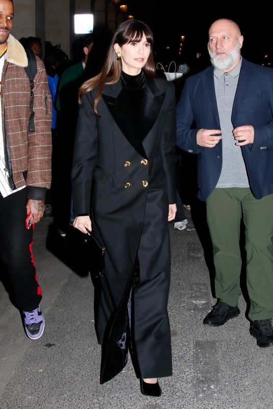 NINA DOBREV Arrives at Costes Hotel in Paris 03/04/2024
