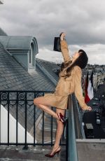 NINA DOBREV - Miu Miu Fashion Show Photoshoot, Mach 2024