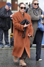 NOOMI RAPACE Leaves BBC Loose Ends Radio Show in London 03/01/2024
