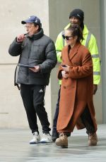 NOOMI RAPACE Leaves BBC Loose Ends Radio Show in London 03/01/2024